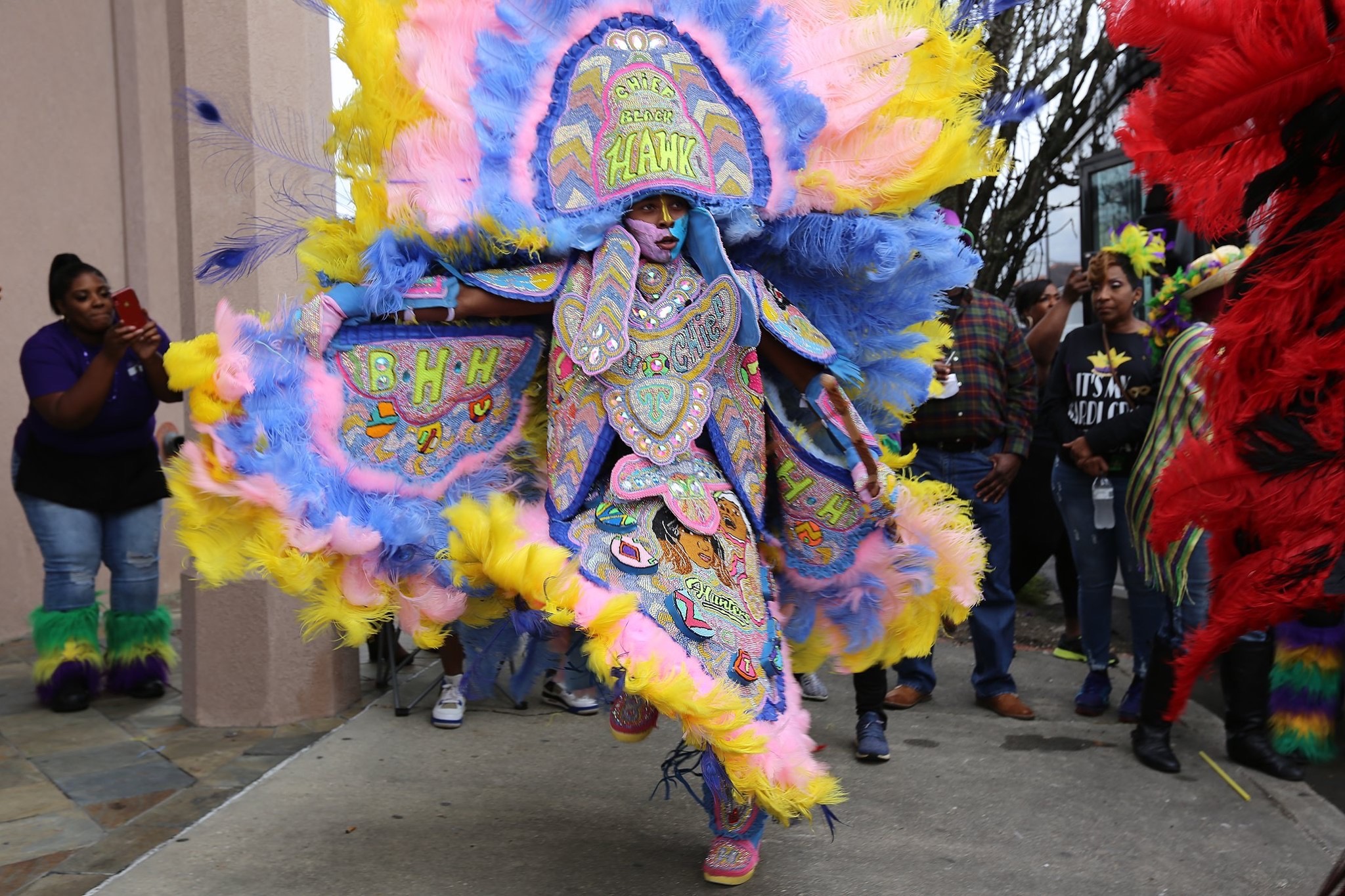 Mardi Gras Indian: The Black Hawk Hunters - Rising Waters