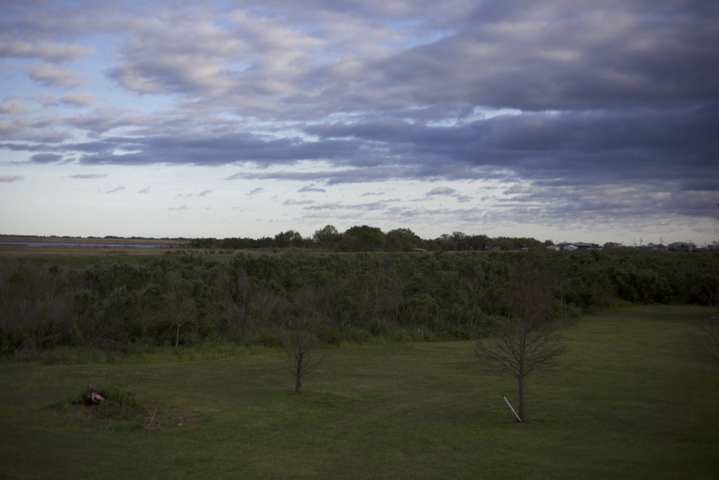 The view from Cookie Naquin's porch. Photo: Adam Kelnhofer